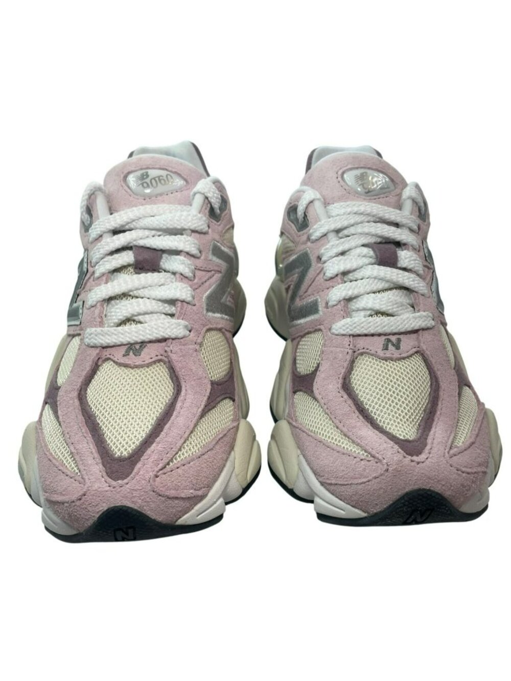 New Balance 9060 Pink Beige Lifestyle Sneakers Suede Women's Size 8.5 M $160 NWT - Picture 3 of 10